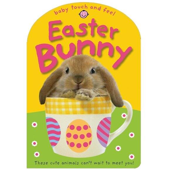 Easter Bunny Baby Touch and Feel Board book - Picture 1 of 6